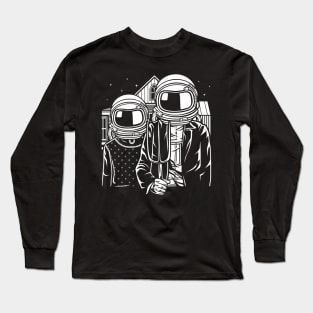 Farmer and Wife Galaxy Farm Long Sleeve T-Shirt